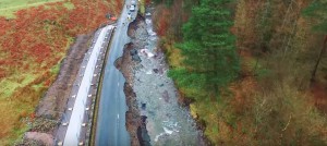 Assessing damage to the A591 using drone technology